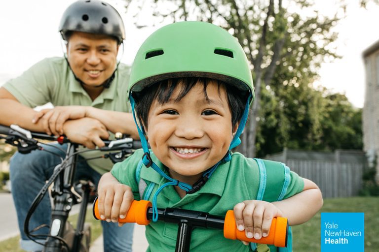 Yale New Haven Health tips on selecting the best bicycle helmets to prevent injuries!
