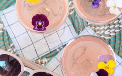 Easy Floral Cocktails for Mother’s Day—Or Any Day!