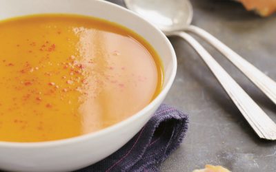 Autumn Carrot and Sweet Potato Soup