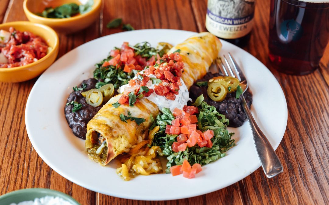 Deer Valley Roasted Butternut Squash & Bean Enchiladas