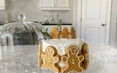 Easy Holiday Recipe: Gingerbread Man Cake!