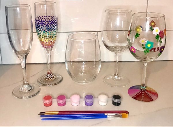 Paint Your Own Wine Glass