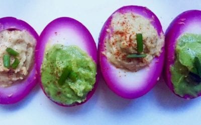 Joy Bauer’s “Pretty in Pink” Deviled Eggs!