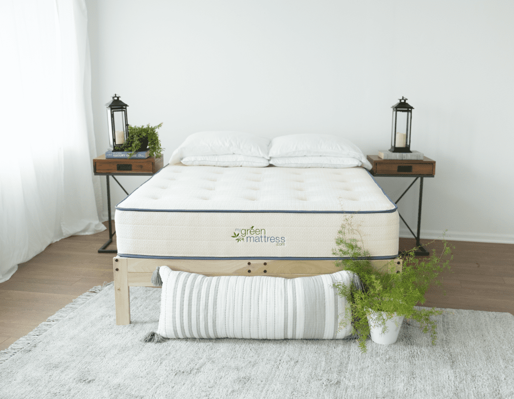 my + green + mattress + bed