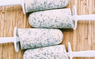Pina Colada Chia Seed Pops!