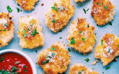 Easy Weeknight Recipe: Baked Chicken Nuggets!