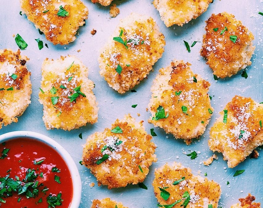 Easy Weeknight Recipe: Baked Chicken Nuggets!