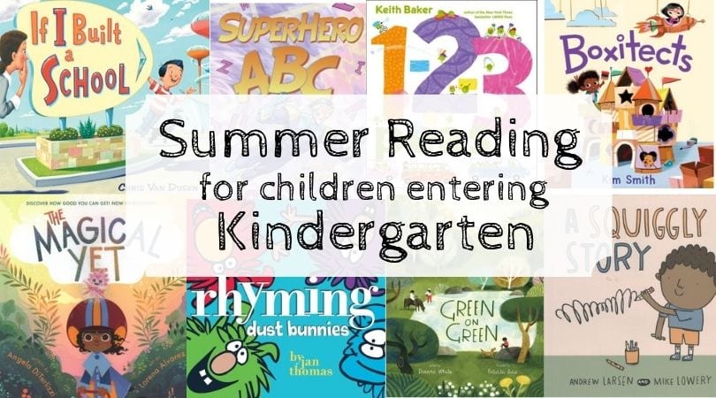 Summer reading for kindergarten