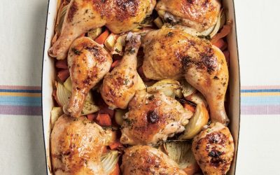 Rosh Hashanah Recipe: Roast Chicken with Thyme & Honey