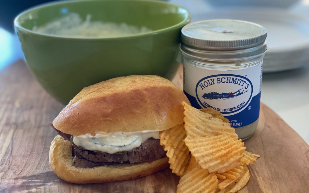 Filet Sandwich with Horseradish Sauce from Greenwich Moms!