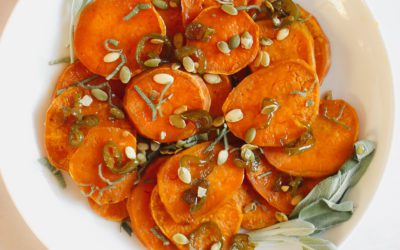 Honey & Jalapeño Sweet Potatoes!
