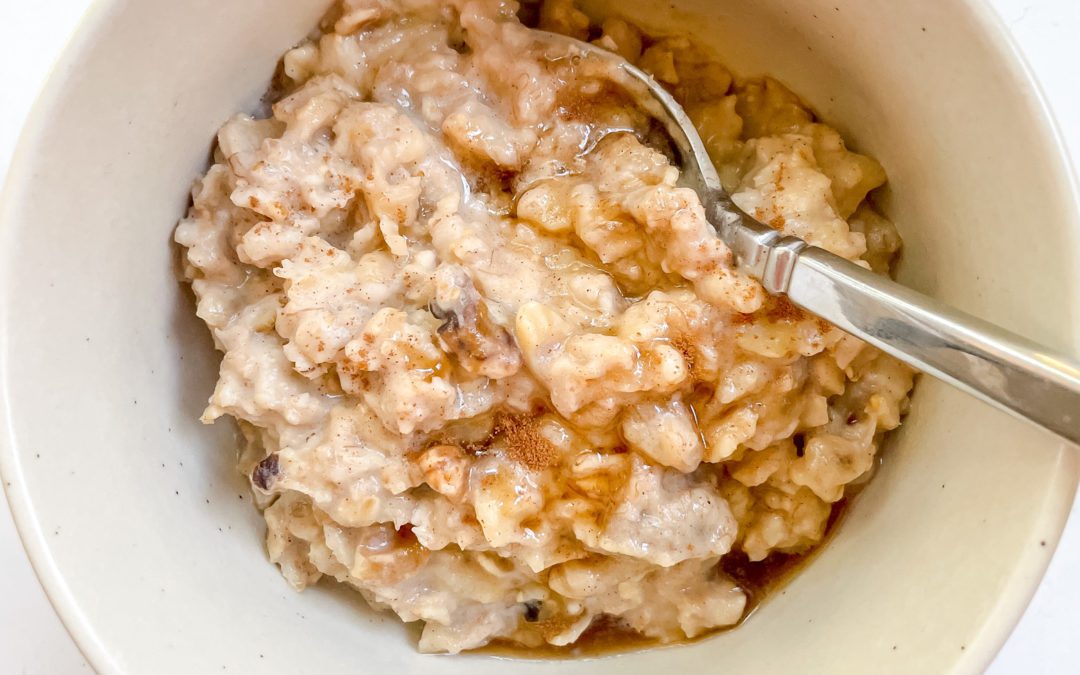 Banana Bread Slow Cooker Oatmeal!