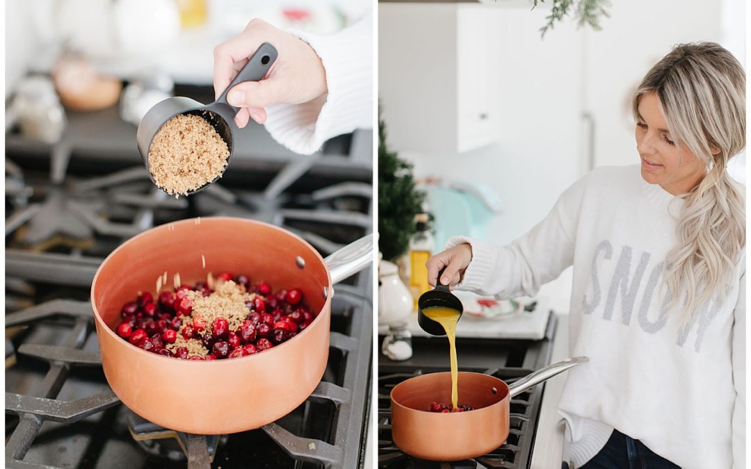 Ali Fedotowsky-Manno’s Cranberry Sauce!