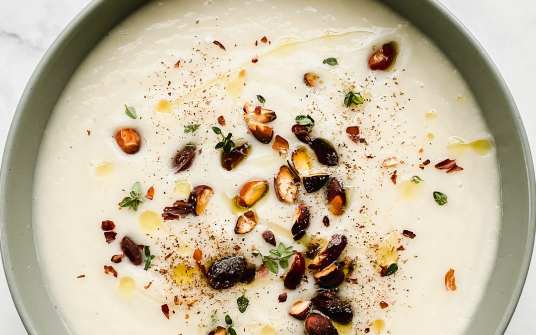 Three Ingredient Cauliflower Soup Recipe